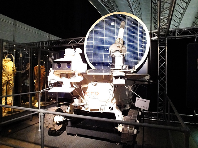 ソ連の月面車「ルノホート2号」も