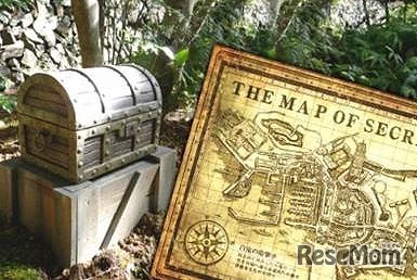 クオリティにこだわった宝箱と宝の地図