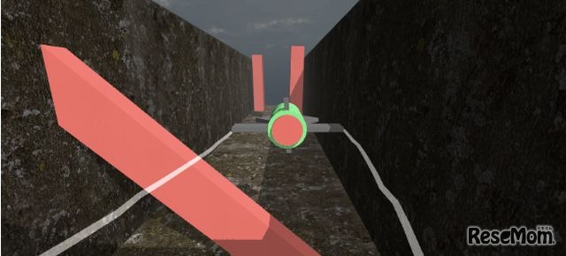 当日開発する3Dゲームのイメージ図