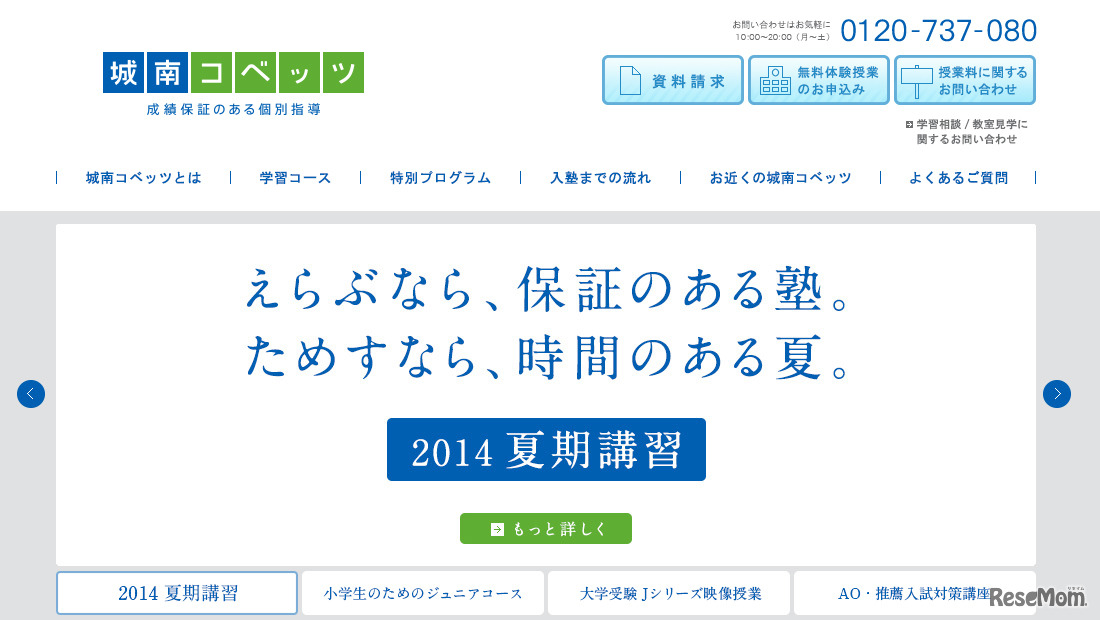 城南コベッツ（Webサイト）