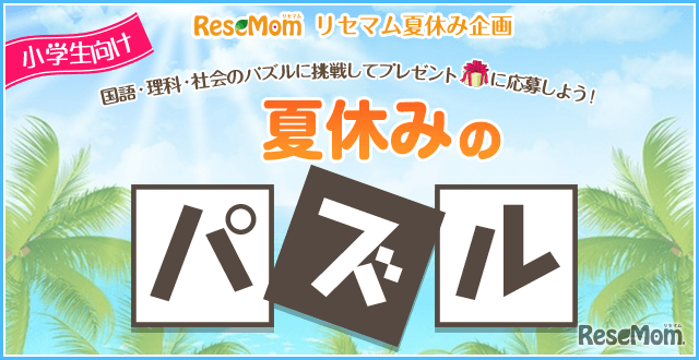 小学生向け夏休みのパズル