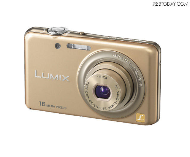 「LUMIX DMC-FH7」シャインゴールド 「LUMIX DMC-FH7」シャインゴールド