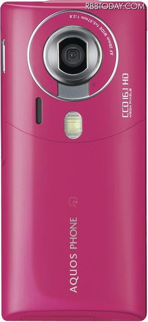 「AQUOS PHONE THE HYBRID 007SH J」「ビターピンク」 「AQUOS PHONE THE HYBRID 007SH J」「ビターピンク」