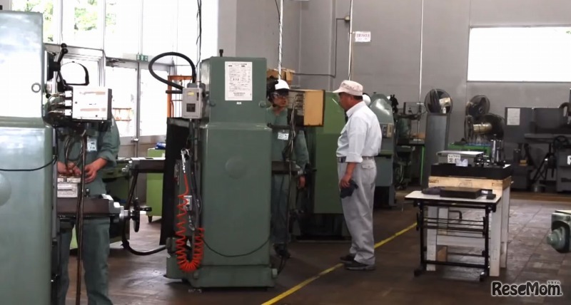 埼玉県立中央高等技術専門校（動画キャプチャ）