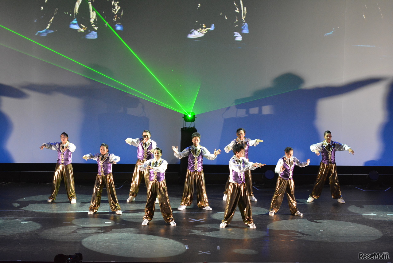 日本高校ダンス部選手権の様子