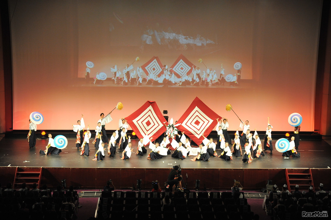 日本高校ダンス部選手権の様子