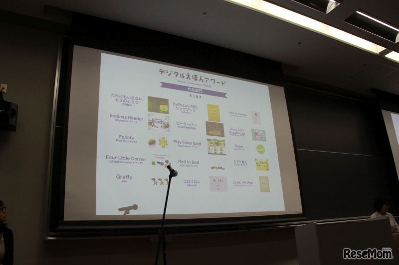 作品部門に入賞した15作品