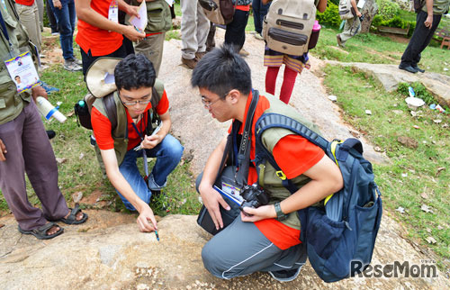 第8回国際地学オリンピック・インド大会の模様