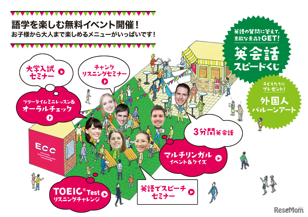 ECC体感イベント ～その経験が世界の扉をひらく～