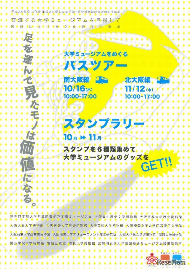 かんさい・大学ミュージアムネットワークの行事案内