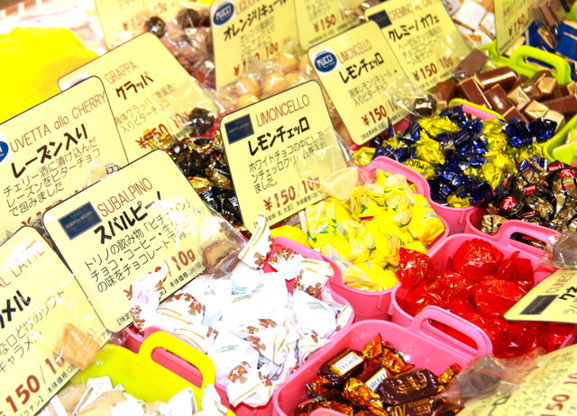 伊勢丹新宿店のイタリア展会場の様子