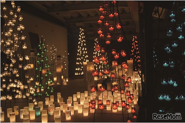 キャンドルに願いを