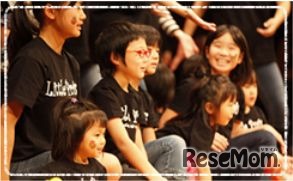 子どもたちのきらきら輝く笑顔