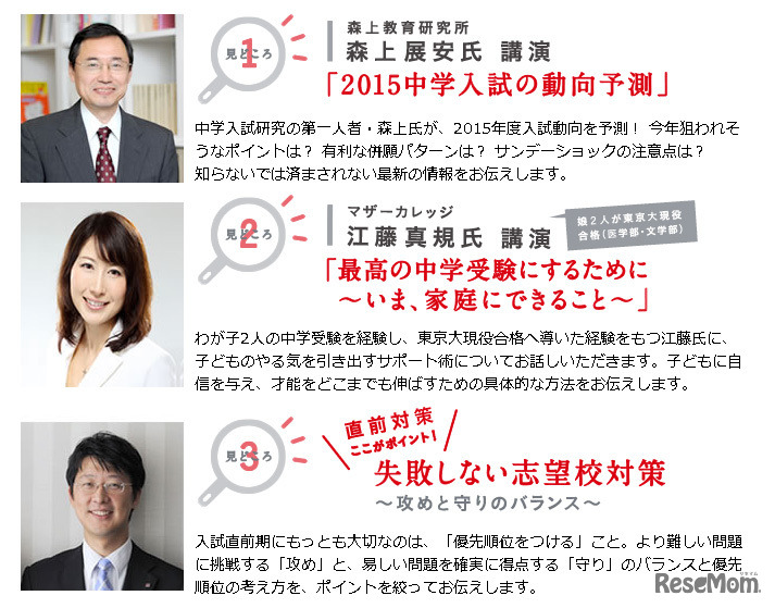 当日のプログラム