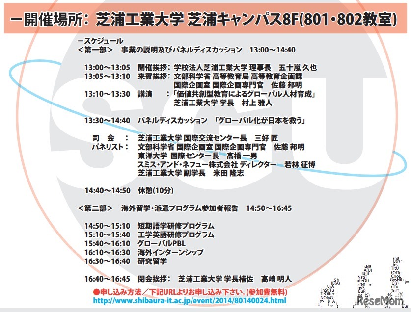 キックオフ・シンポジウムの内容