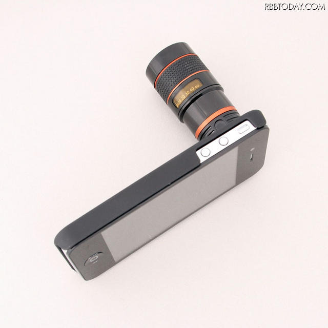 レンズ装着時 レンズ装着時