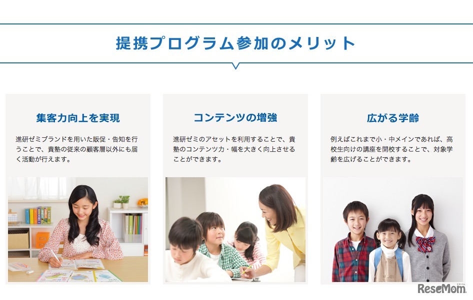 提携プログラム参加のメリット