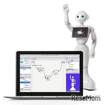 Pepperとプログラミング環境「Choregraphe」