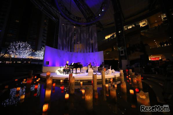 六本木ヒルズ・クリスマスコンサート（昨年の模様）