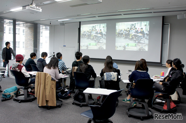 新3号館での授業風景