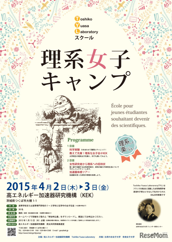 TYLスクール理系女子キャンプ2015