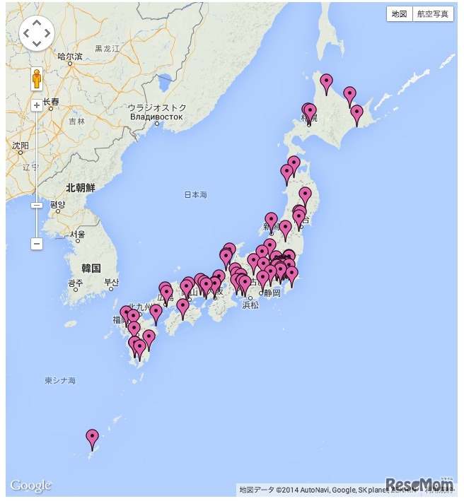 パブリックビューイング開催地