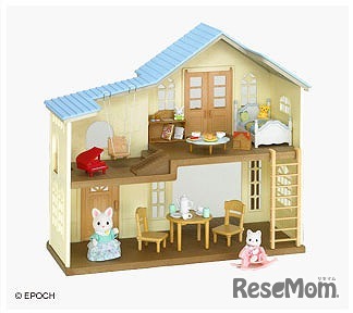 女の子部門　金賞　「トイザらス限定　シルバニアファミリー　そよかぜ丘のお家ギフトセット」（エポック社）