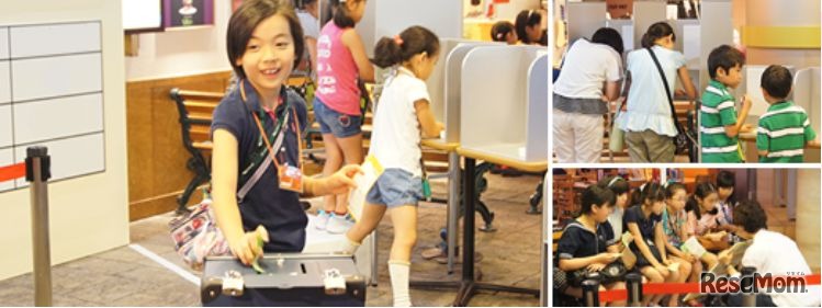 2013年キッザニア東京「こども模擬選挙」の様子