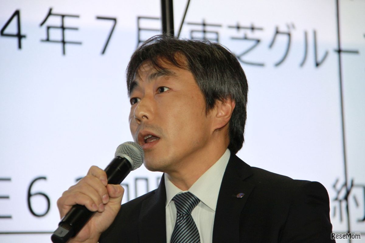 東芝グループ労働組合連合会副会長の降旗将明氏