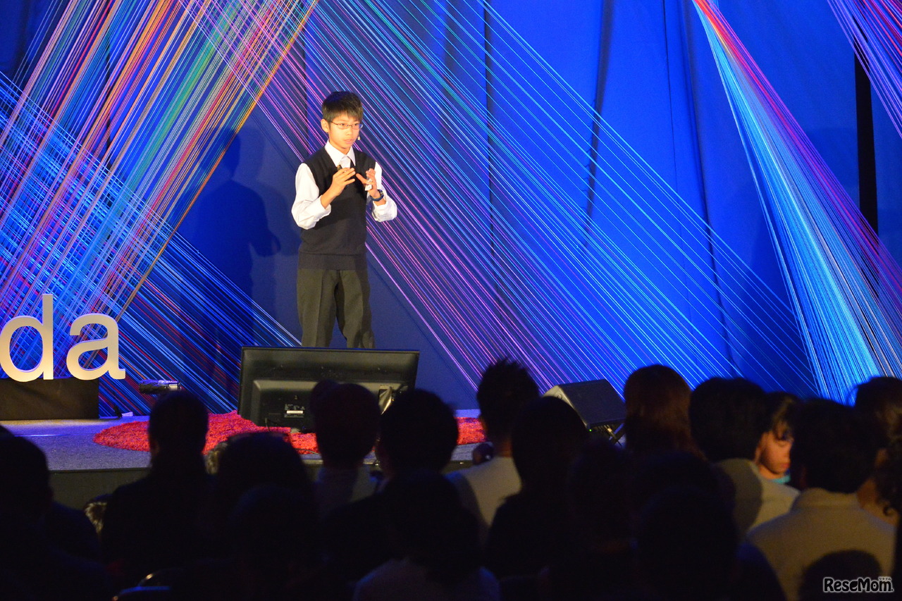 中学1年生の鈴木智也さん