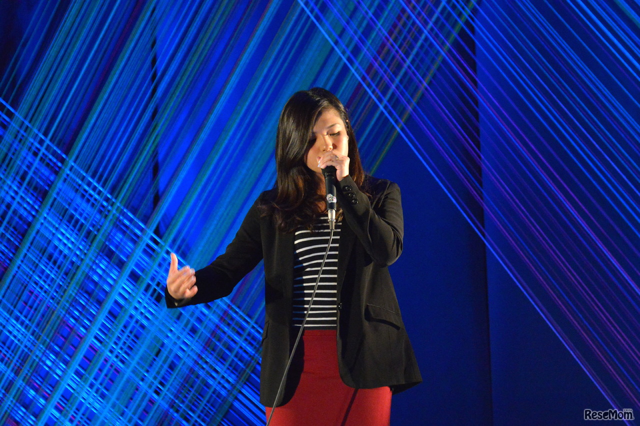 女子高生ヒューマンビートボクサーのRinka