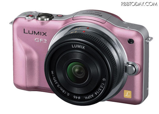 「DMC-GF3」のフェアリーピンク 「DMC-GF3」のフェアリーピンク