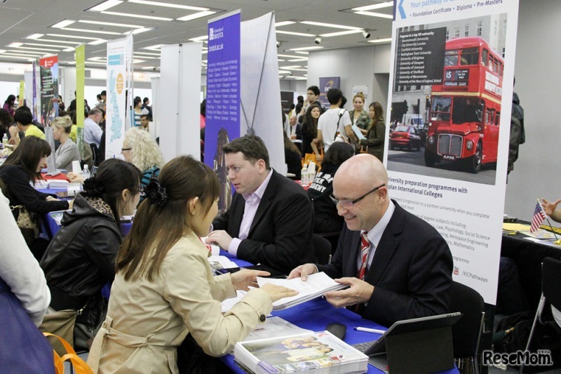 beo留学フェア・学校ブース