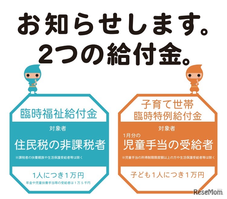【話題】子育て世帯臨時特例給付金の中止、「先に削るところはいくらでもある」