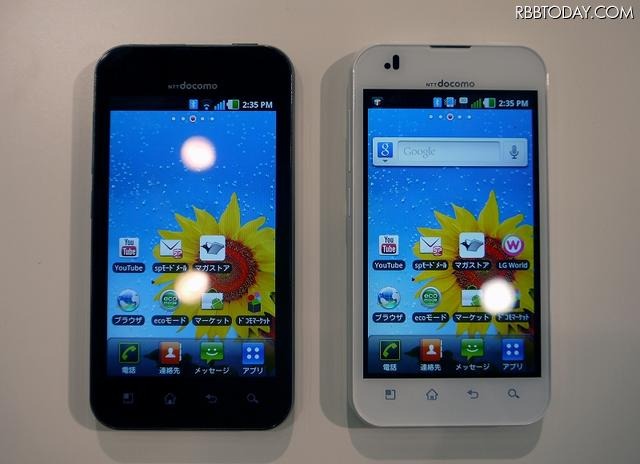 Optimus Bright L-07C「Black」「White」 Optimus Bright L-07C「Black」「White」