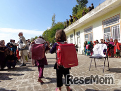 アフガニスタンに届いたランドセル