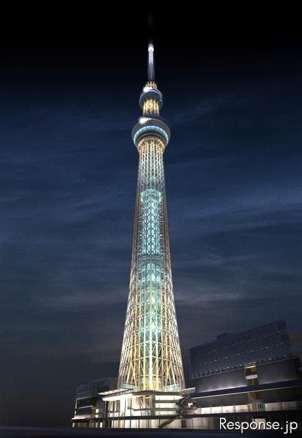 東京スカイツリー照明「粋」