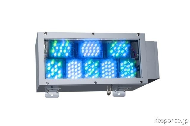 東京スカイツリー照明。「粋」色の照明