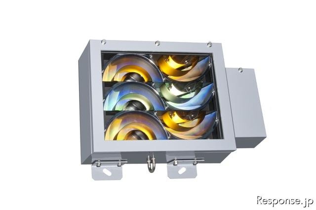 東京スカイツリー照明。「ゴールド」色の照明