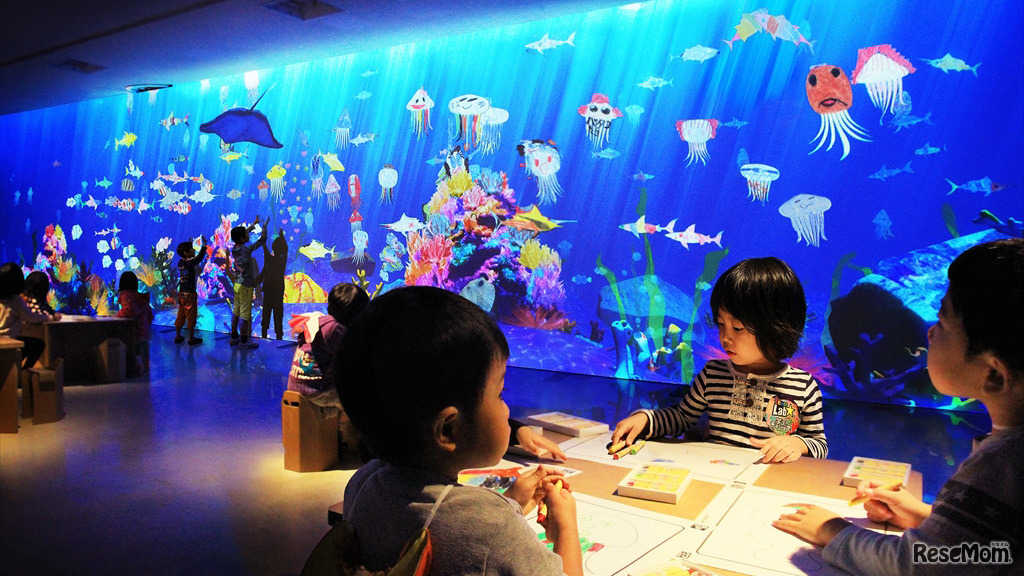 お絵かき水族館