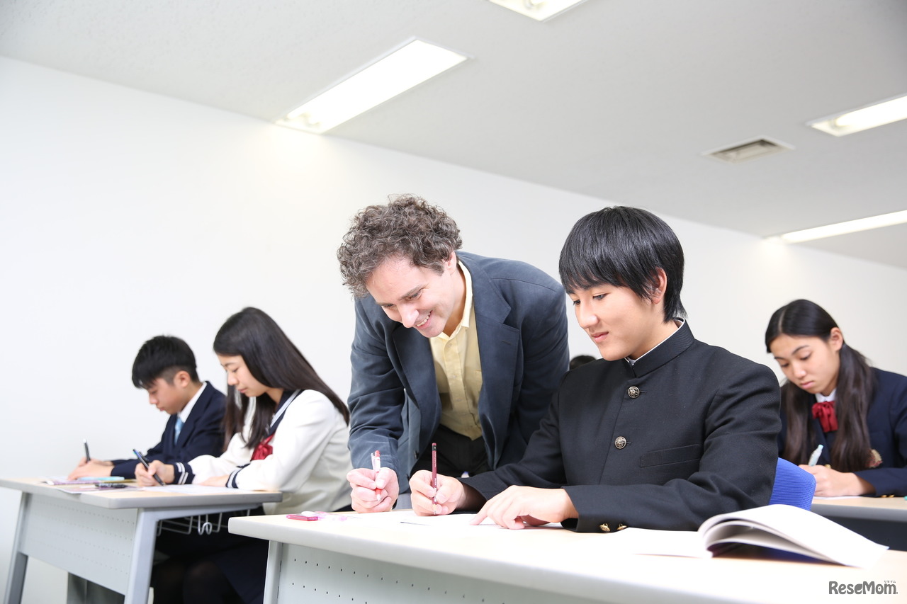 ネイティブ講師による授業風景