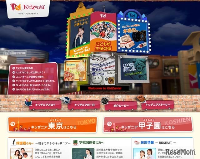 キッザニアグランドサイト