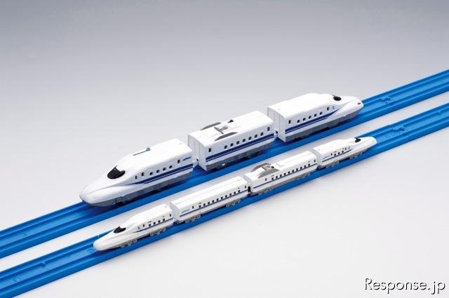 プラレールアドバンス。従来車との比較