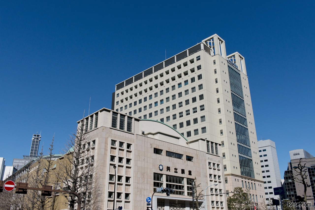 共立女子大学・共立女子短期大学、外観