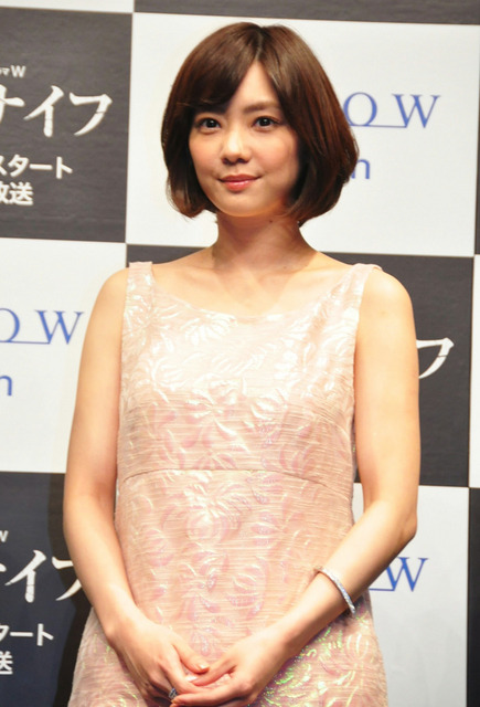 倉科カナ／連続ドラマW「天使のナイフ」制作発表会見