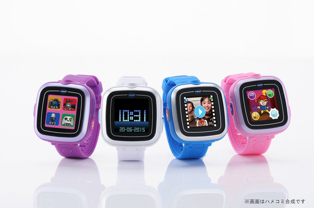 タカラトミー、子ども向けのカメラ付きスマートウォッチ「プレイウォッチ」