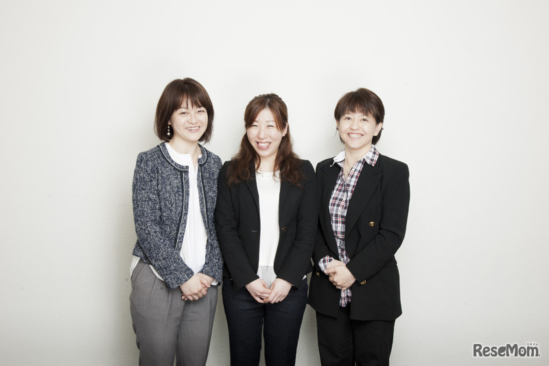 （左から）イーコラボの井出先生、大木先生、芳井先生