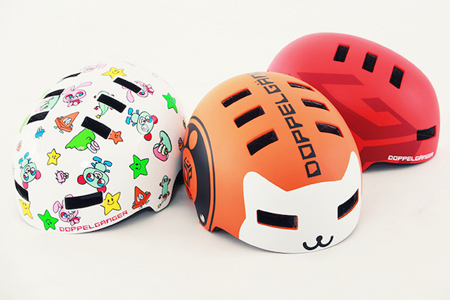 ヘルメット嫌いを解決！ドッペルギャンガーのキッズヘルメット