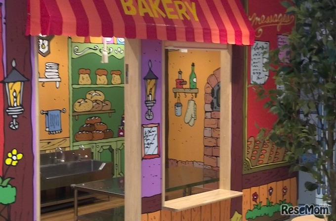 キッズデュオインターナショナルの職業体験ゾーン