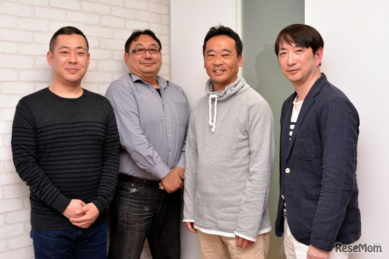 座談会に出席したお父様方